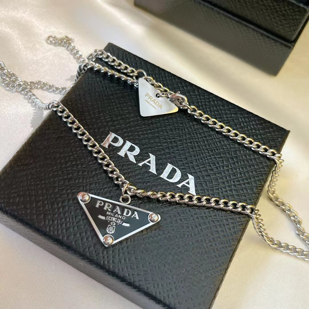 Prada Symbole Necklace - DopestKickz