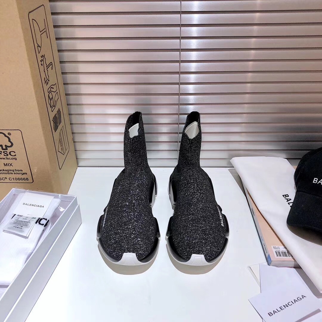 Balenciaga  Speed 2.0 Recycled Knit Sneaker  - DopestKickz
