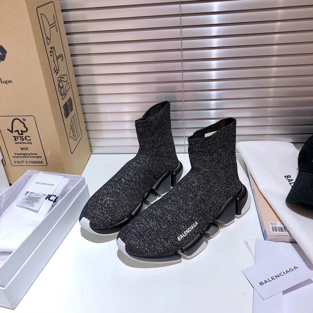 Balenciaga  Speed 2.0 Recycled Knit Sneaker  - DopestKickz