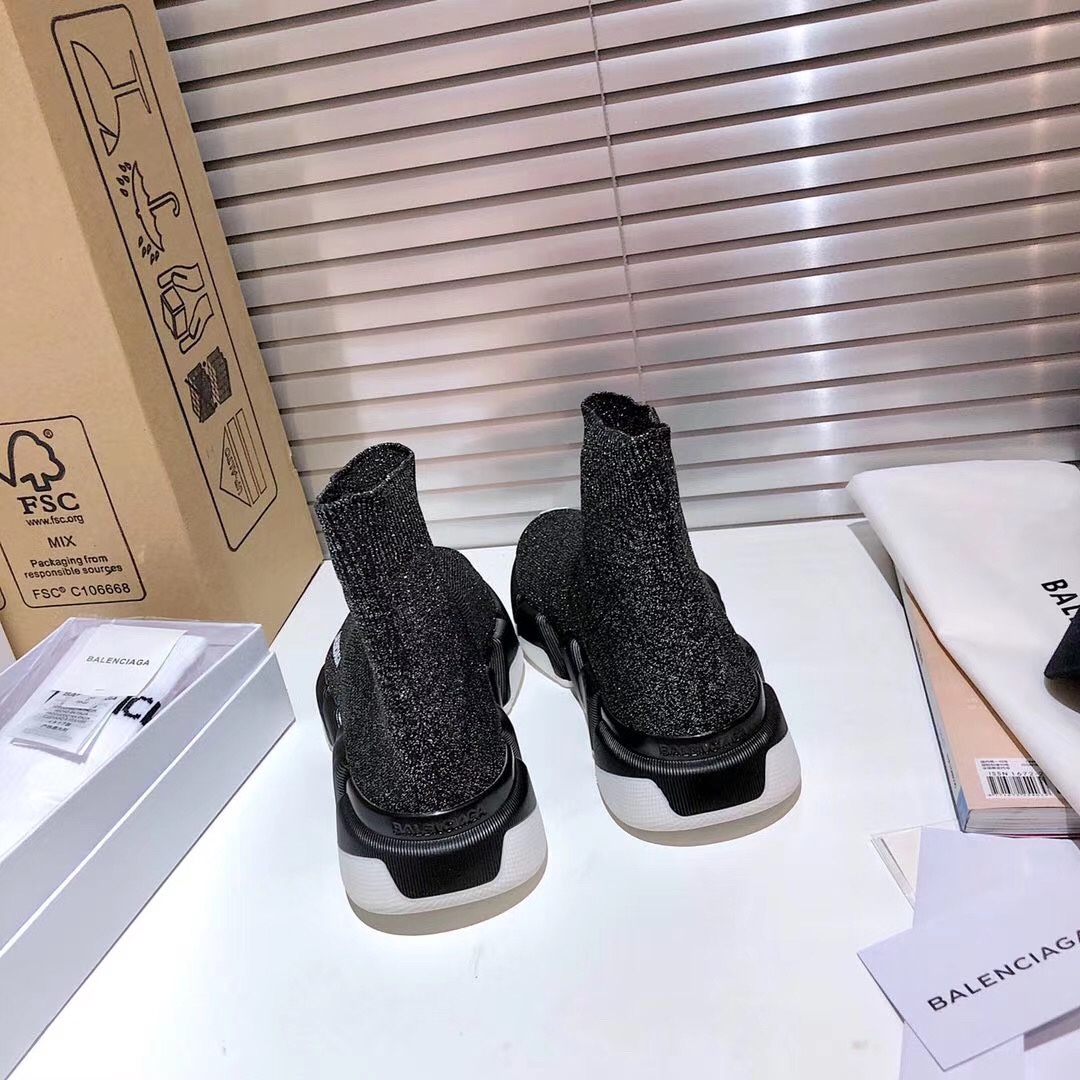 Balenciaga  Speed 2.0 Recycled Knit Sneaker  - DopestKickz