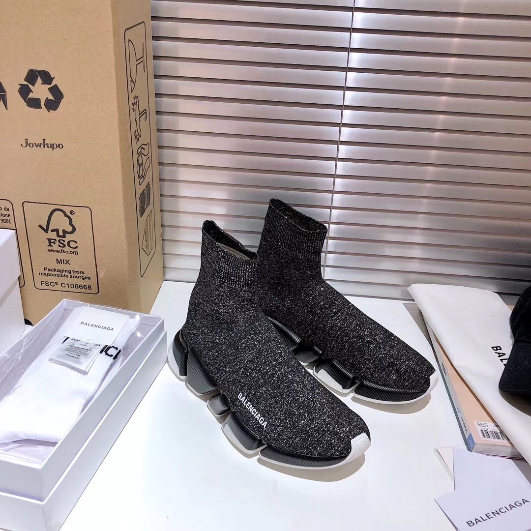 Balenciaga  Speed 2.0 Recycled Knit Sneaker  - DopestKickz