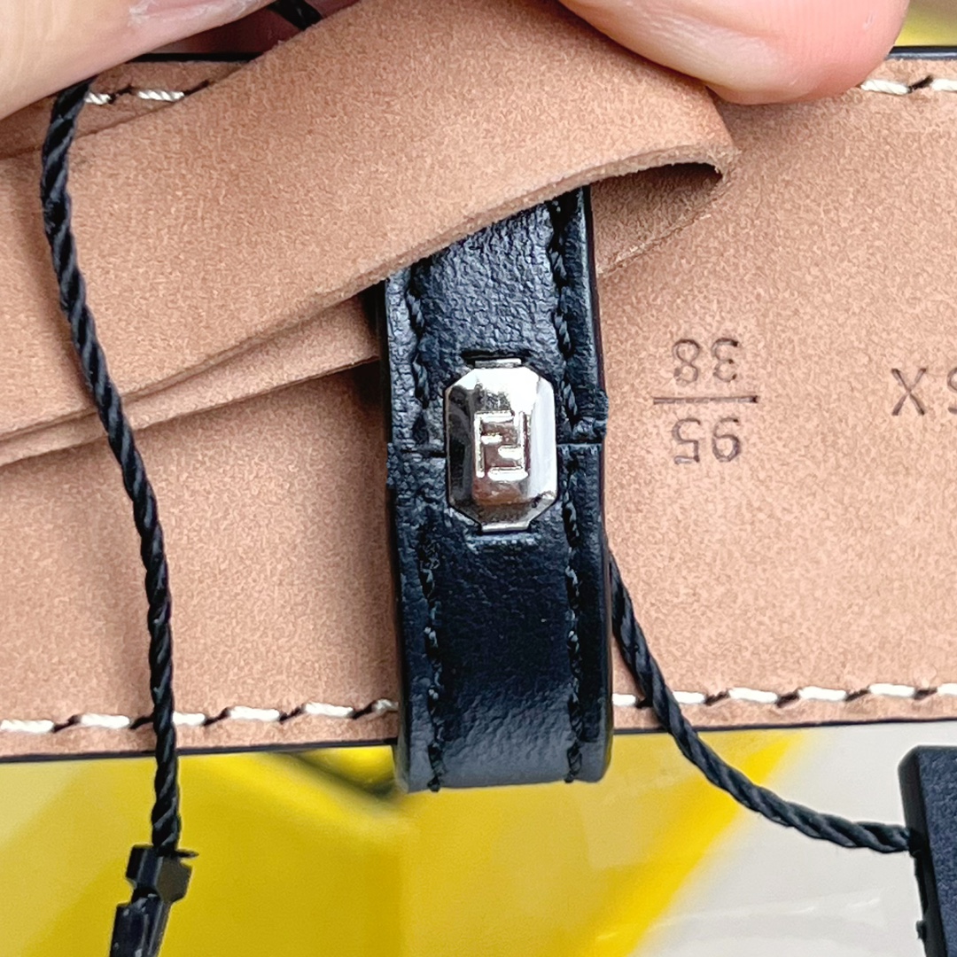 Fendi Leather Belt  - DopestKickz