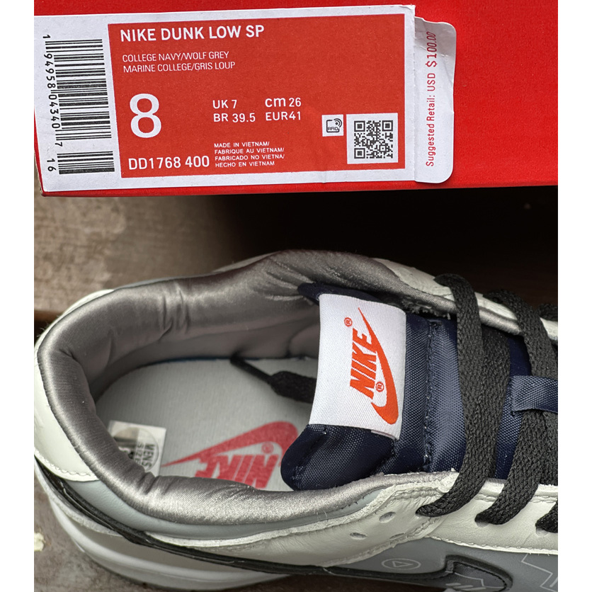 Nike Dunk Low “College Navy” Sneaker    DD1768-400 - DopestKickz
