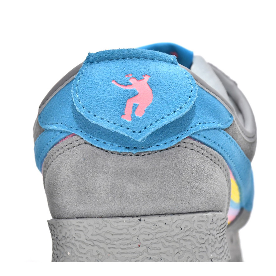  Union LA x Nike Cortez Blue Pink Yellow Grey Sneaker   DR1413-002 - DopestKickz
