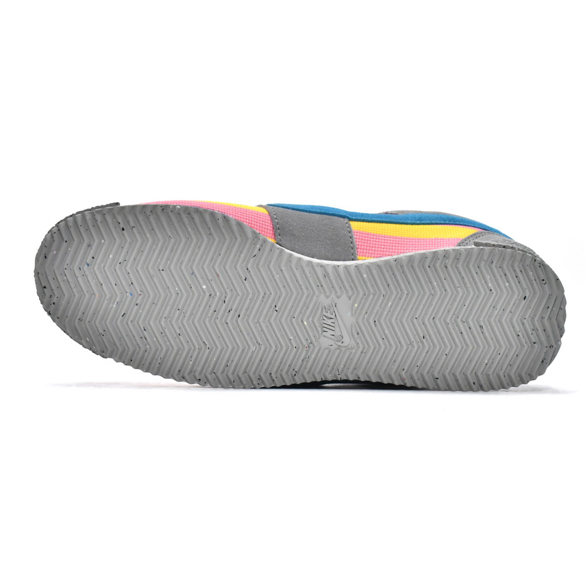  Union LA x Nike Cortez Blue Pink Yellow Grey Sneaker   DR1413-002 - DopestKickz