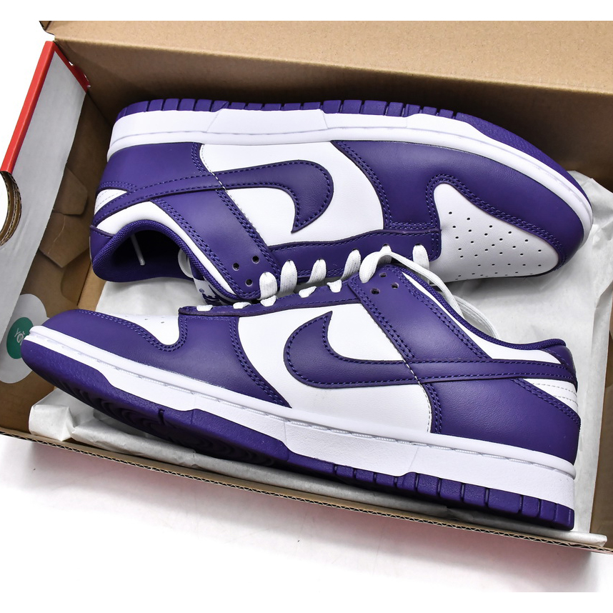 Nike Dunk Low Championship Court Purple Sneaker   DD1391-104 - DopestKickz