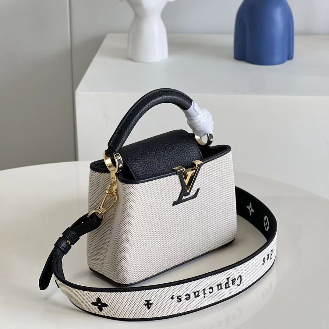 Louis Vuitton Capucines MM Handbag (21-14-8cm)   M59872 - DopestKickz