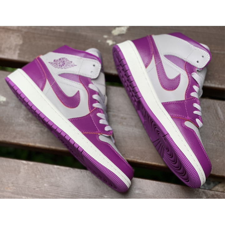 Air Jordan 1 Mid Magenta Sneaker    BQ6472-501 - DopestKickz