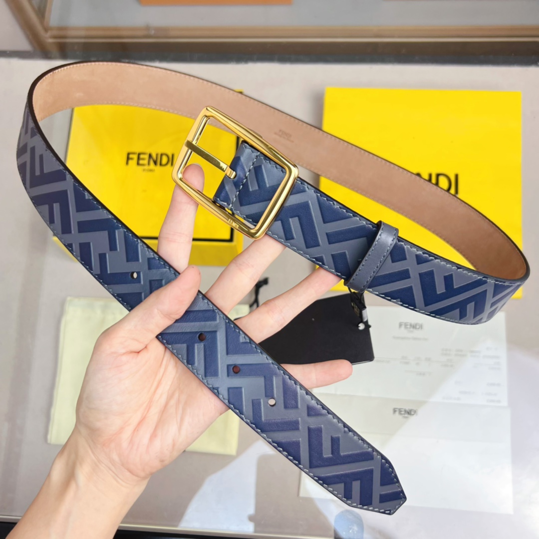 Fendi Leather Belt  - DopestKickz