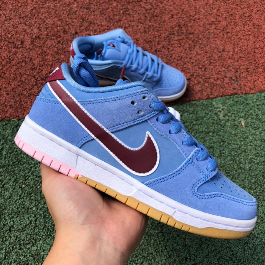  Nike SB Dunk Low PRM Phillies Sneakers   DQ4040-400 - DopestKickz