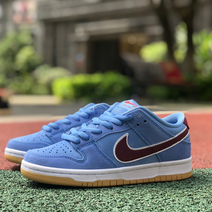  Nike SB Dunk Low PRM Phillies Sneakers   DQ4040-400 - DopestKickz