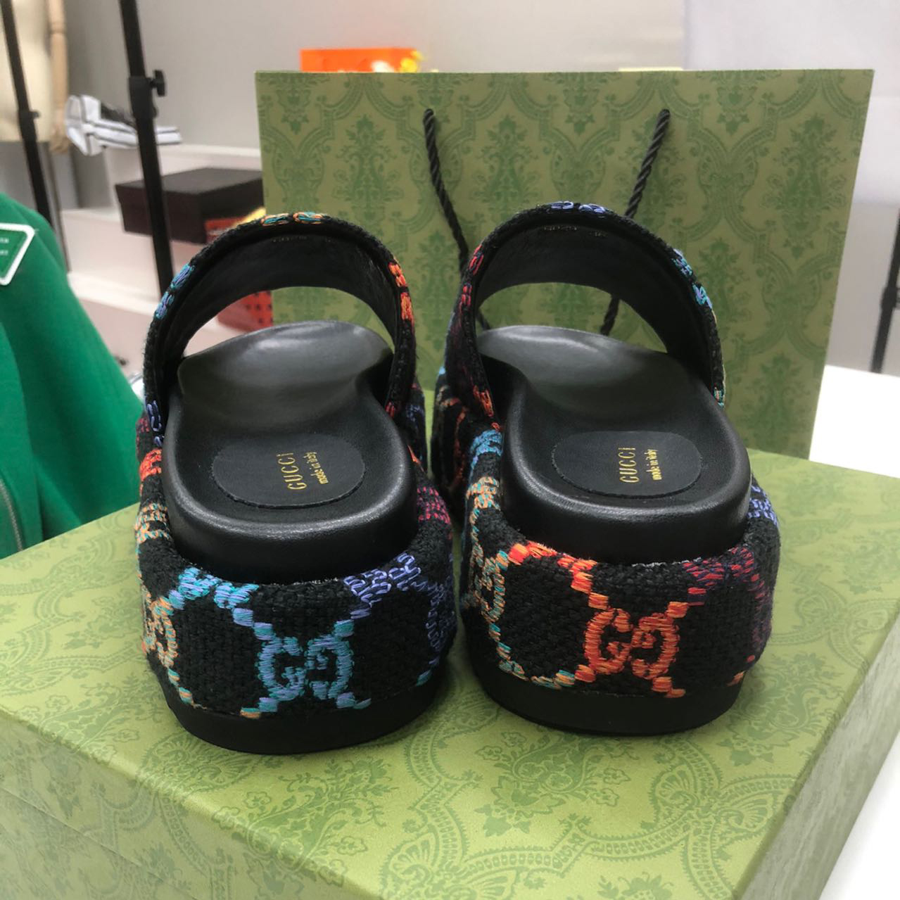 Gucci Platform Slide Sandal - DopestKickz