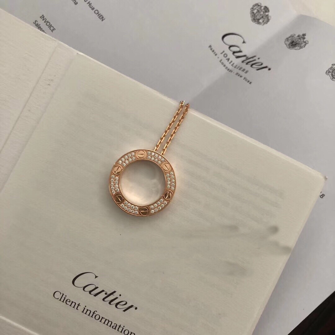 Cartier Love Necklace - DopestKickz