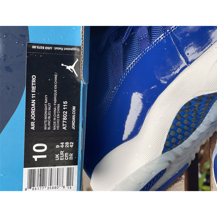 Air Jordan 11 Retro Low ''Legend Blue'' Sneaker   AT7802 115 - DopestKickz