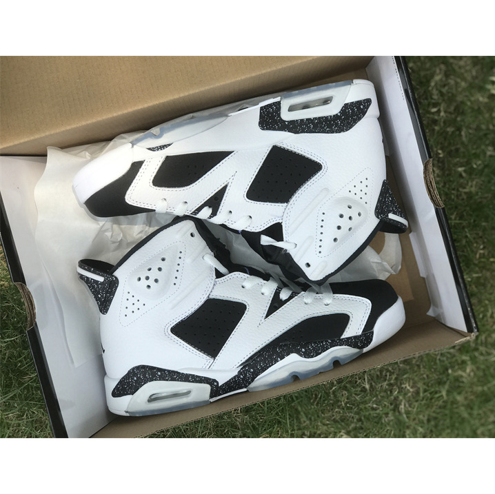 Air Jordan 6 Retro 'Oreo' Sneaker     384664-101 - DopestKickz