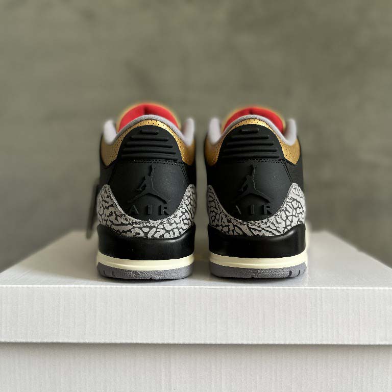 Jordan 3 Retro Black Gold  Sneakers  CK9246-067 - DopestKickz