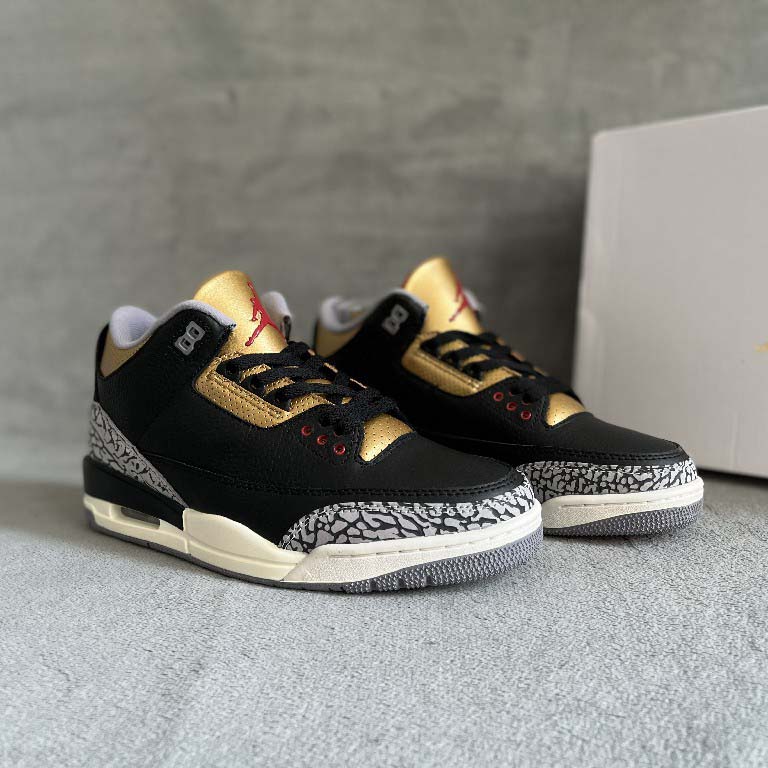 Jordan 3 Retro Black Gold  Sneakers  CK9246-067 - DopestKickz
