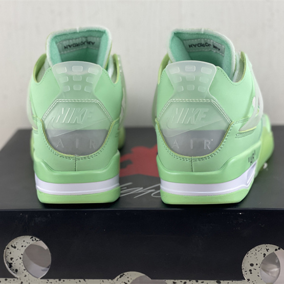 Off White x Air Jordan 4 Sneakers  - DopestKickz