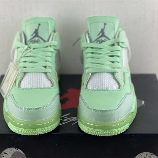 Off White x Air Jordan 4 Sneakers  - DopestKickz