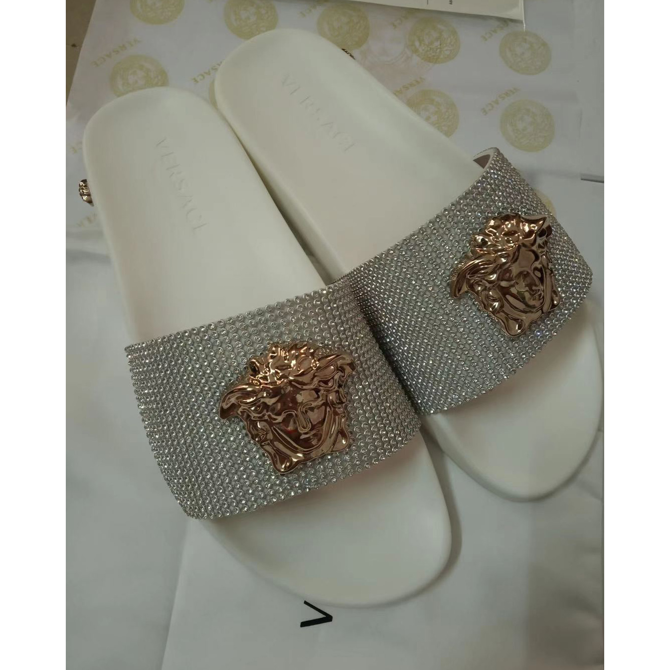 Versace Medusa Sandals  - DopestKickz