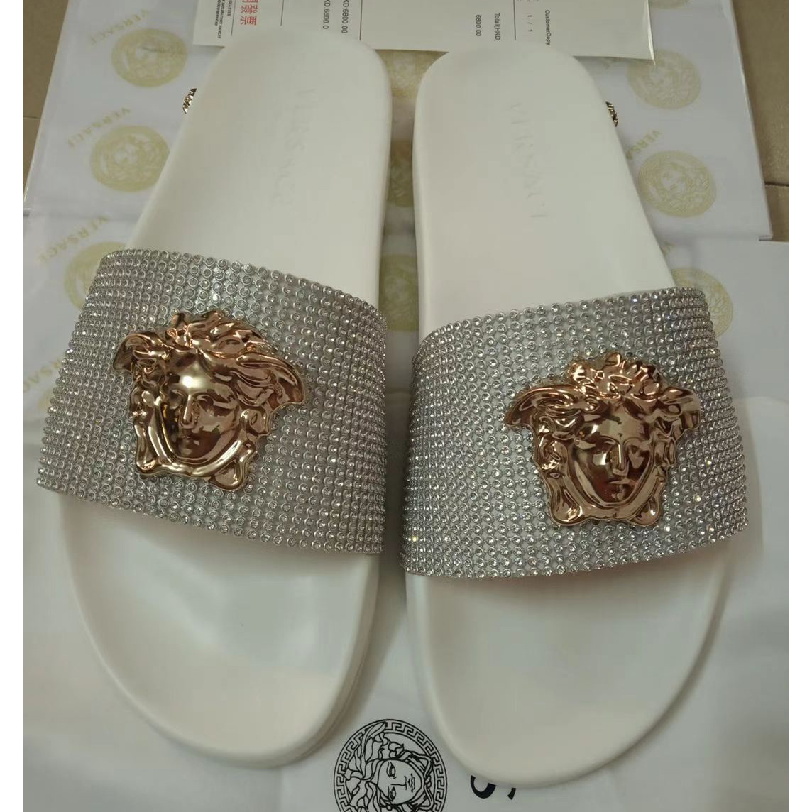 Versace Medusa Sandals  - DopestKickz