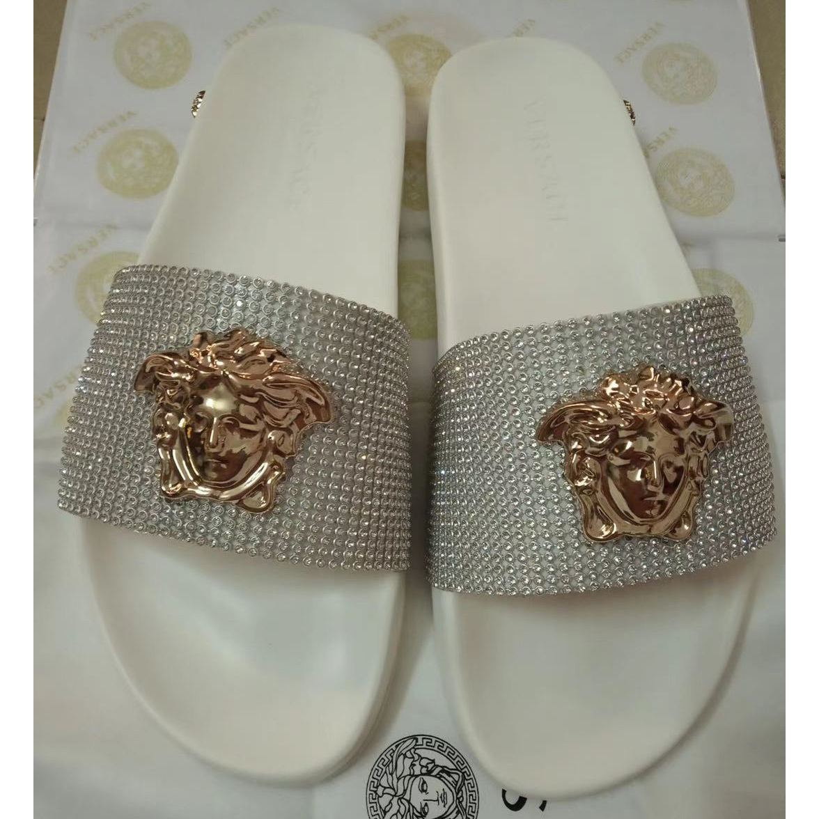 Versace Medusa Sandals  - DopestKickz