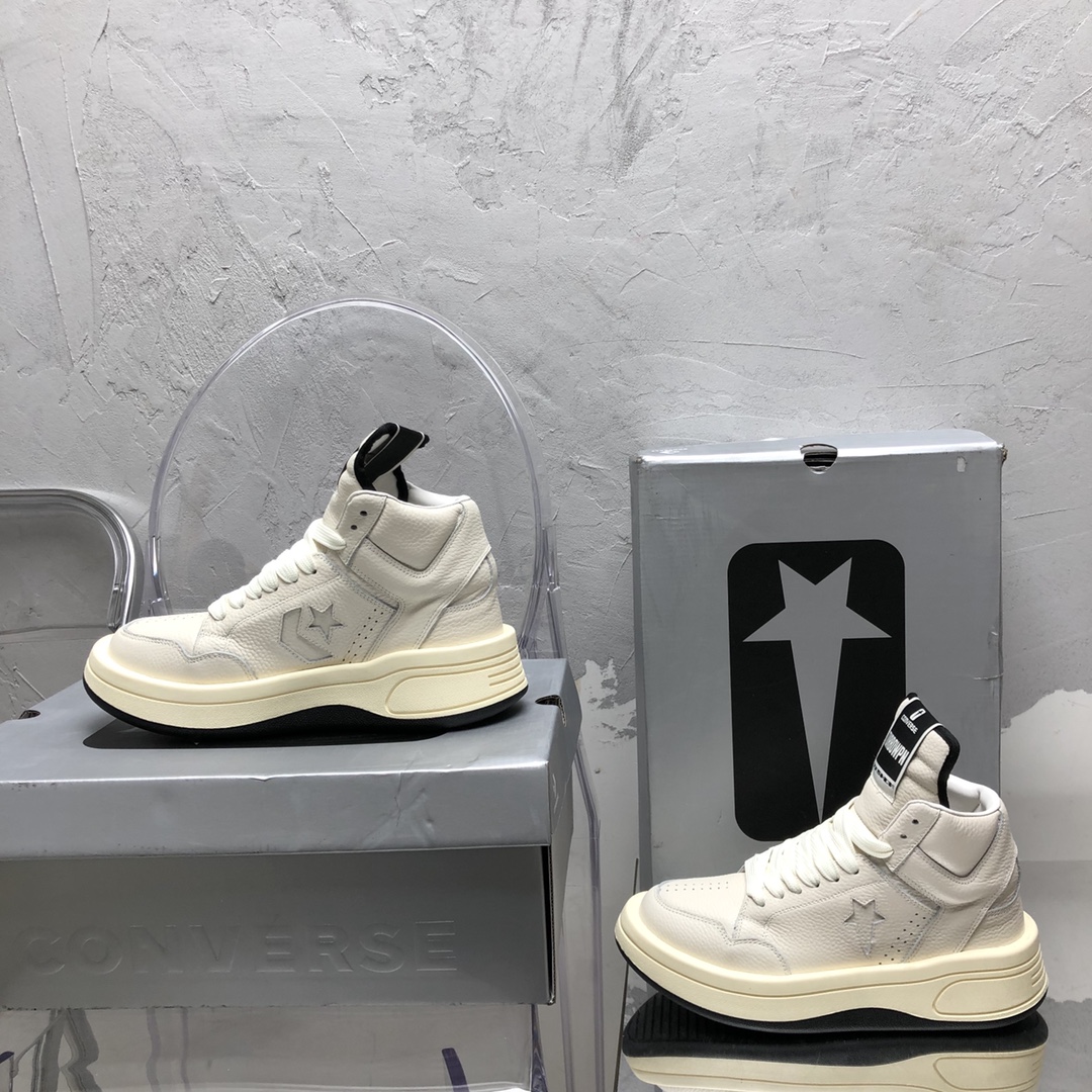 Rick Owens Converse X Drkshdw Turbowpn Sneakers - DopestKickz