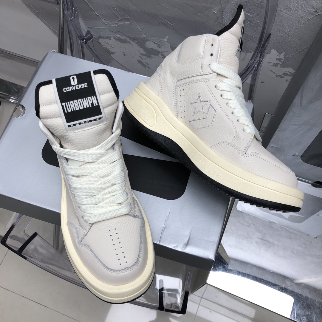 Rick Owens Converse X Drkshdw Turbowpn Sneakers - DopestKickz