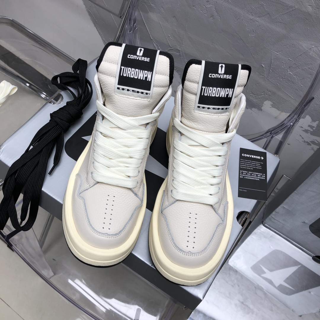 Rick Owens Converse X Drkshdw Turbowpn Sneakers - DopestKickz
