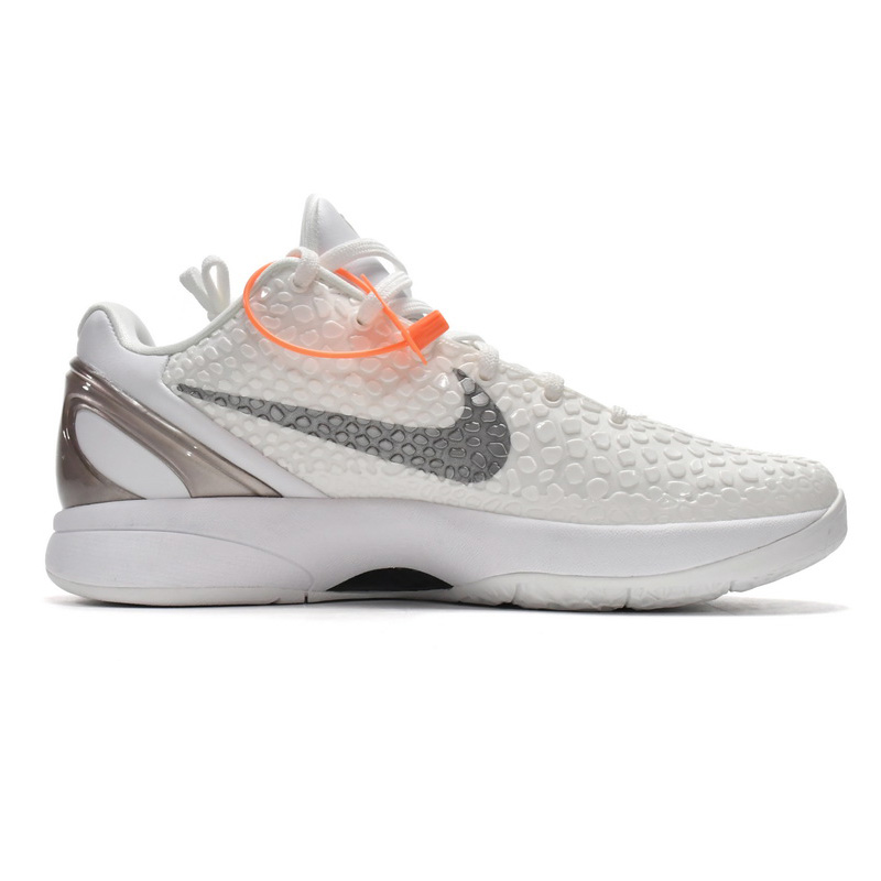 Nike Zoom Kobe VI PE White Sneaker    S96904-100 - DopestKickz