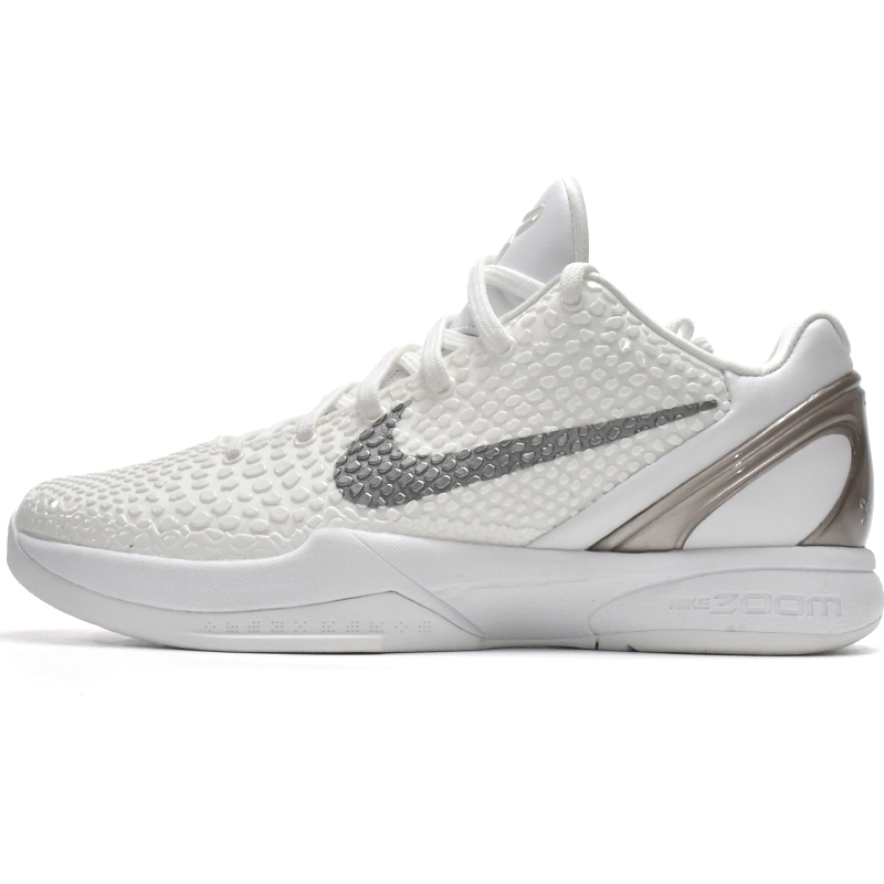 Nike Zoom Kobe VI PE White Sneaker    S96904-100 - DopestKickz