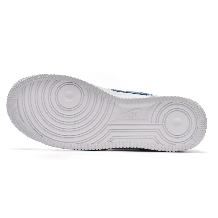 Nike Air Force 1 Low Blue Paisley Sneaker   DH4406-100 - DopestKickz
