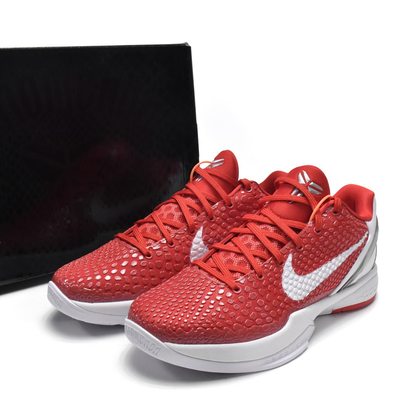 Nike Zoom Kobe VI TB Red Sneaker    454142-600 - DopestKickz