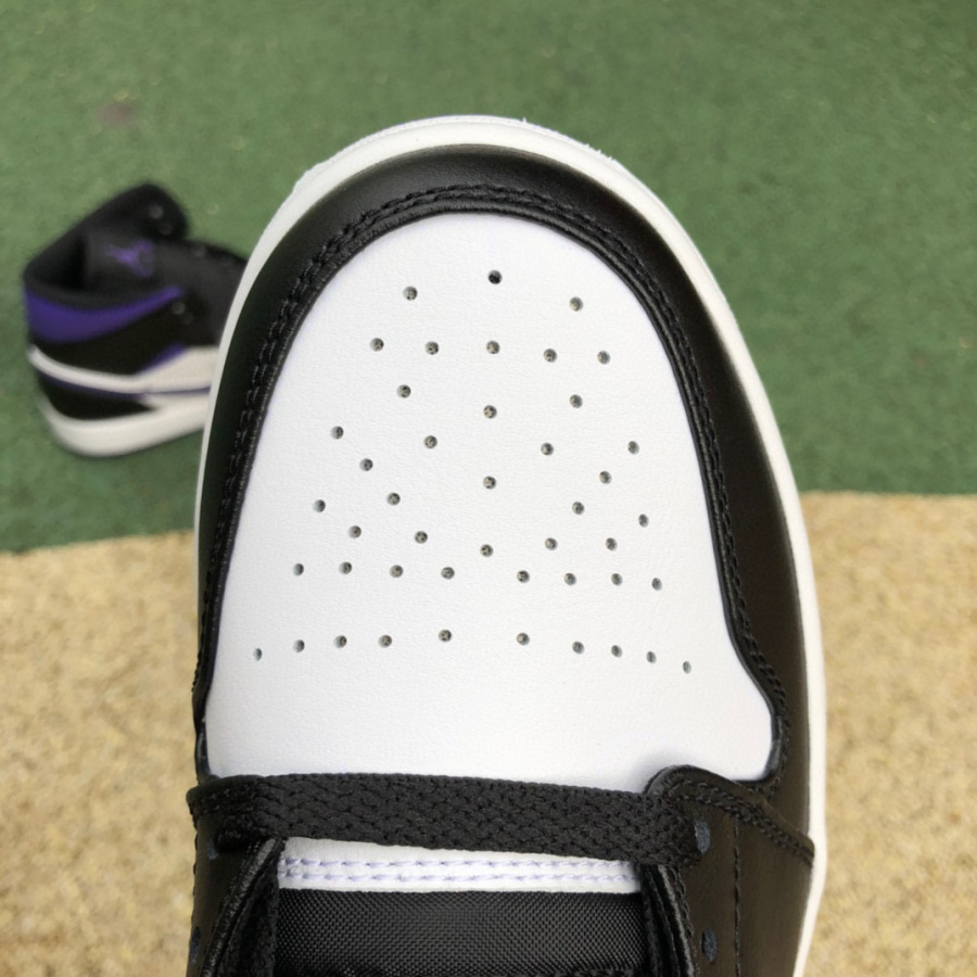 Air Jordan 1 Mid AJ1 Sneaker  554724-095 - DopestKickz