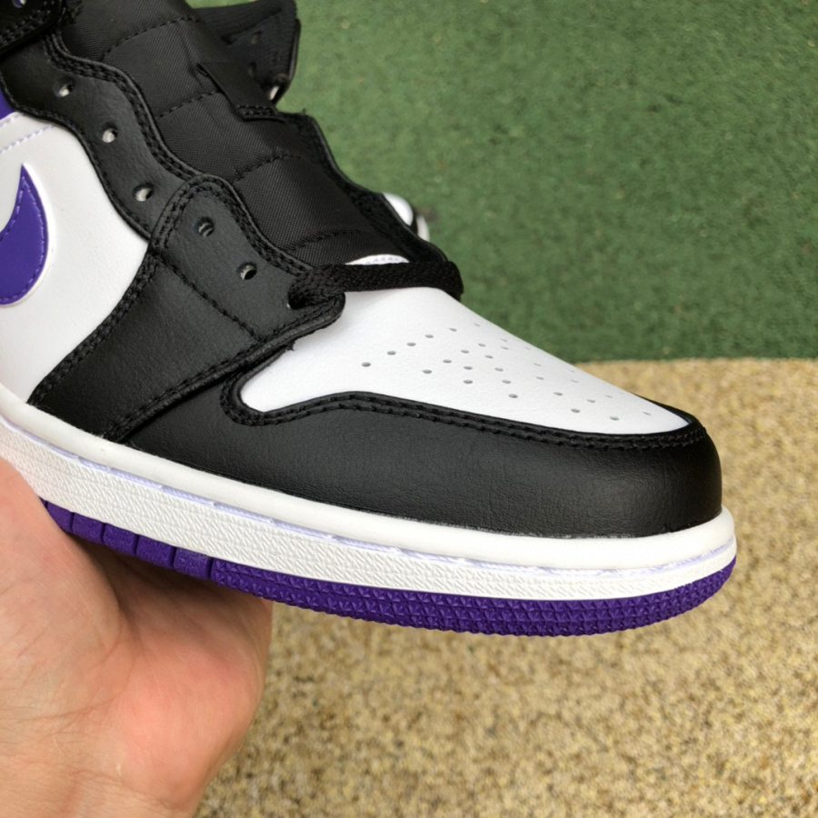 Air Jordan 1 Mid AJ1 Sneaker  554724-095 - DopestKickz