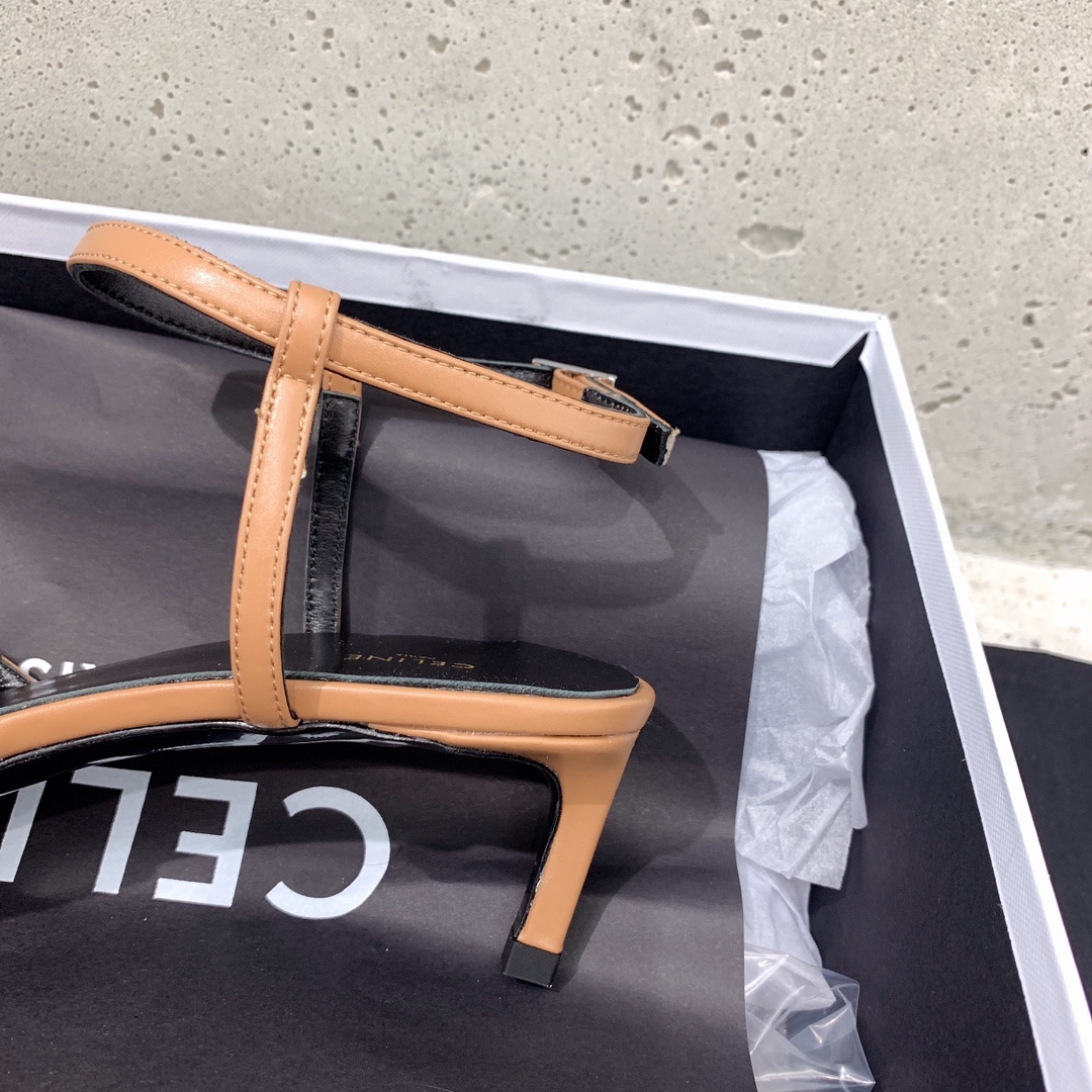Celine Kitten With Metal Toe In Calfskin - DopestKickz