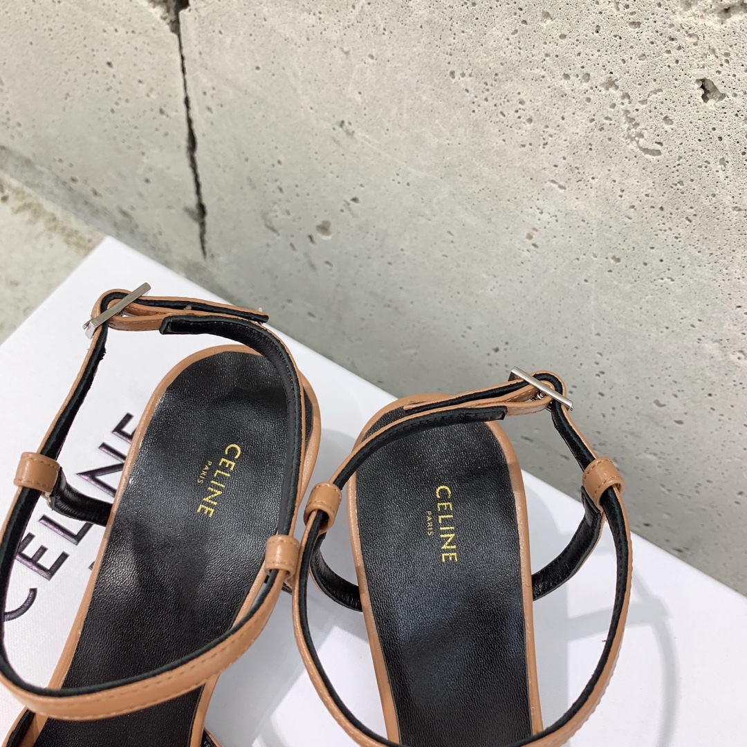 Celine Kitten With Metal Toe In Calfskin - DopestKickz