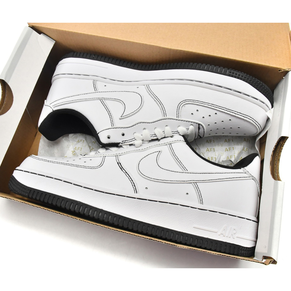 Nike Air Force 1 Low Contrast Stitch Sneaker  CV1724-104 - DopestKickz