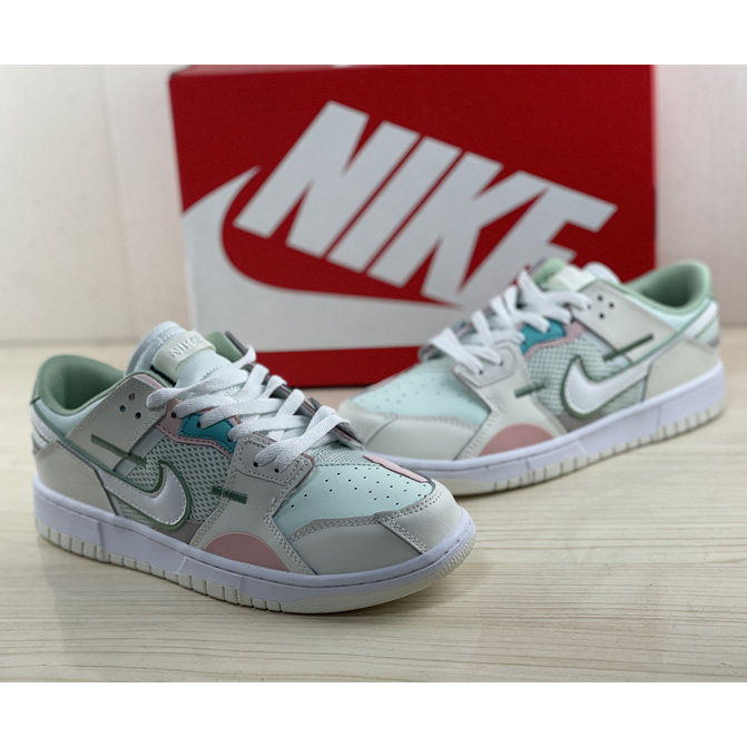 Nike Dunk Low Scrap “Phantom” Sneaker   DM0802-001  - DopestKickz