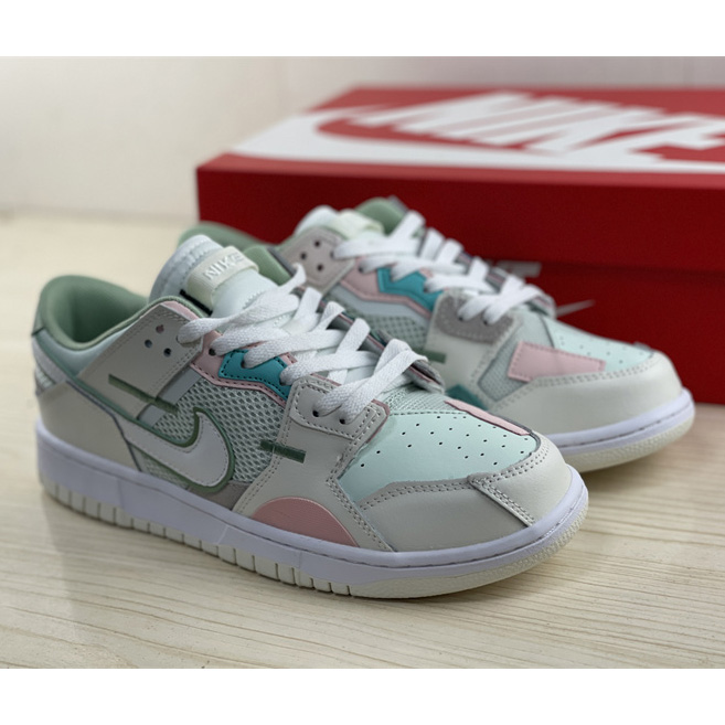 Nike Dunk Low Scrap “Phantom” Sneaker   DM0802-001  - DopestKickz