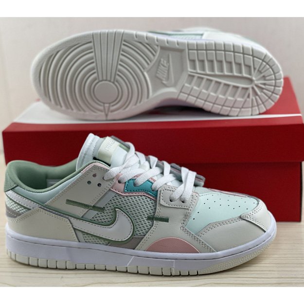 Nike Dunk Low Scrap “Phantom” Sneaker   DM0802-001  - DopestKickz