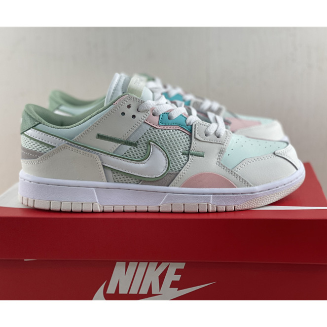 Nike Dunk Low Scrap “Phantom” Sneaker   DM0802-001  - DopestKickz