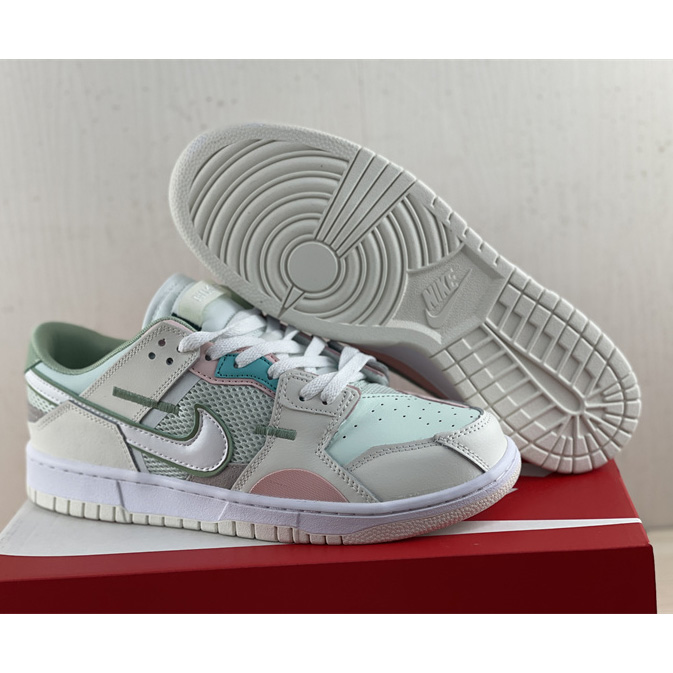 Nike Dunk Low Scrap “Phantom” Sneaker   DM0802-001  - DopestKickz