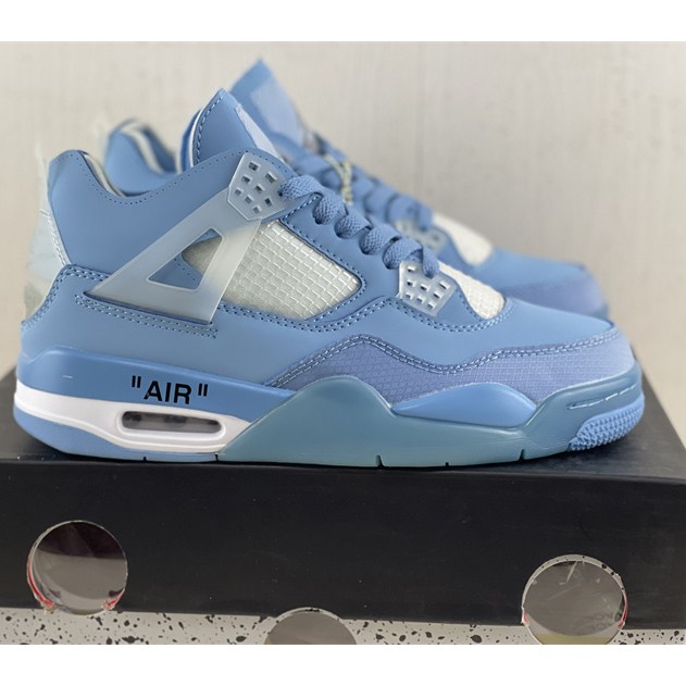 Off White x Air Jordan 4 Sneakers  - DopestKickz