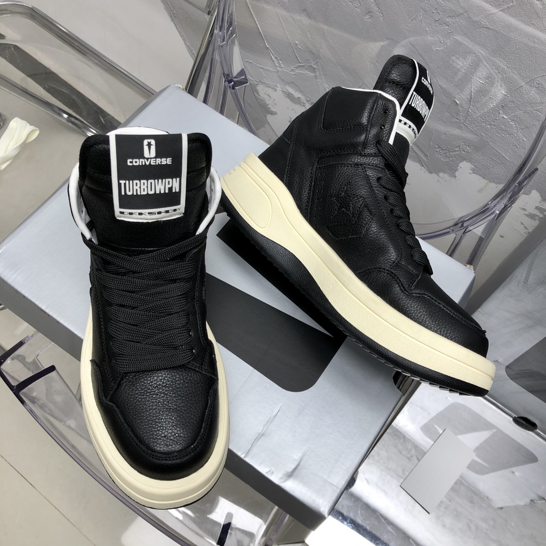Rick Owens Converse X Drkshdw Turbowpn Sneakers - DopestKickz