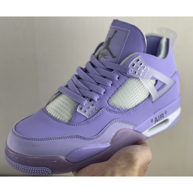 Off White x Air Jordan 4 Sneakers  - DopestKickz