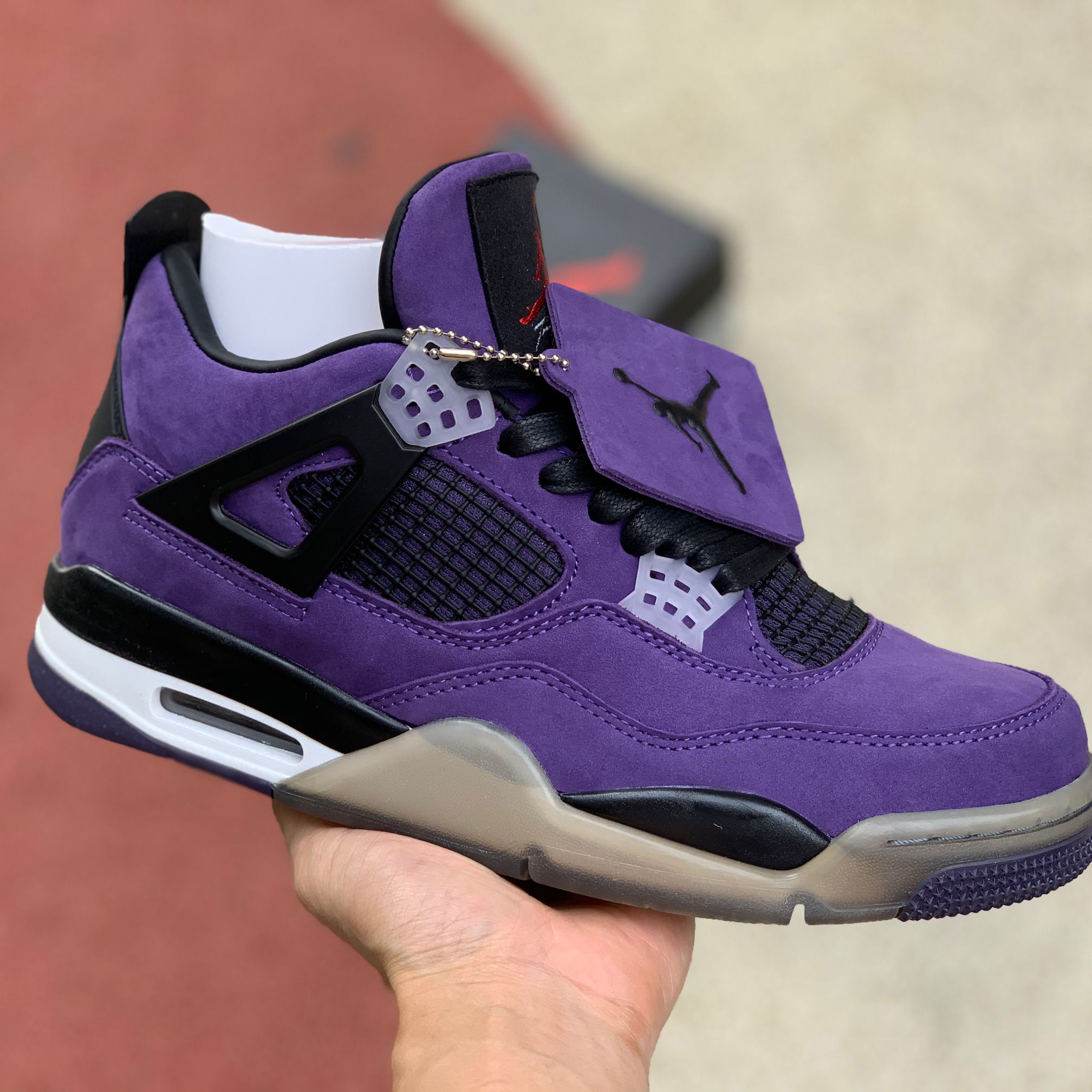 Air Jordan 4 x Travis Scott Cactus Jack  Sneakers      - DopestKickz