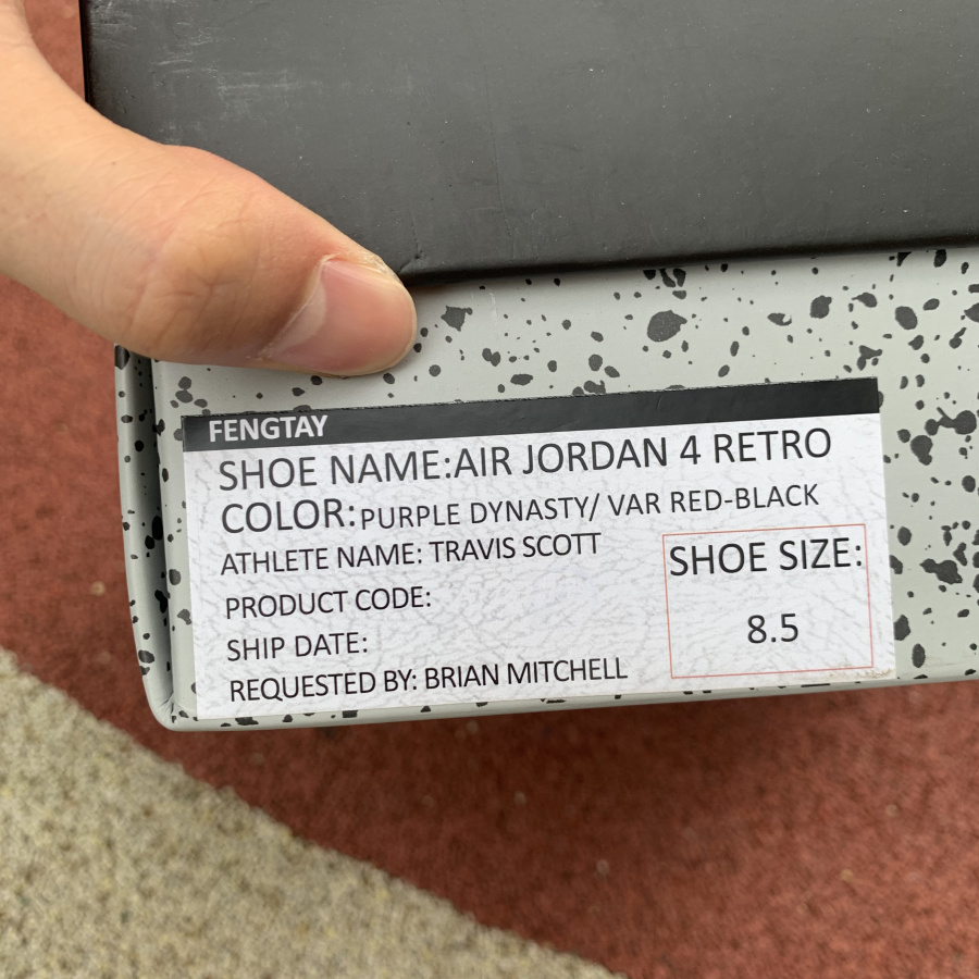 Air Jordan 4 x Travis Scott Cactus Jack  Sneakers      - DopestKickz