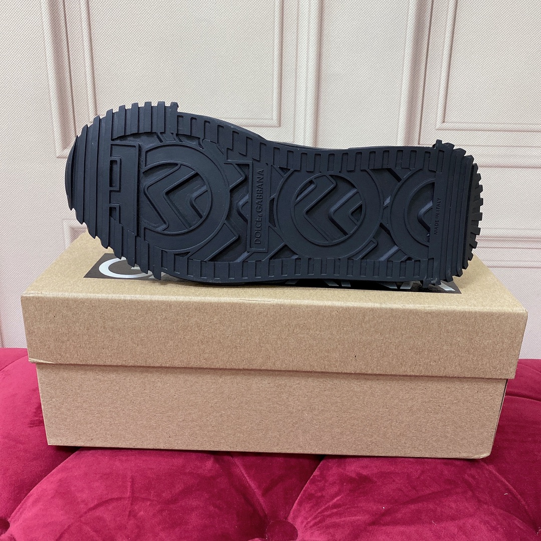 Dolce & Gabbana Mixed-Material NS1 Sneakers - DopestKickz