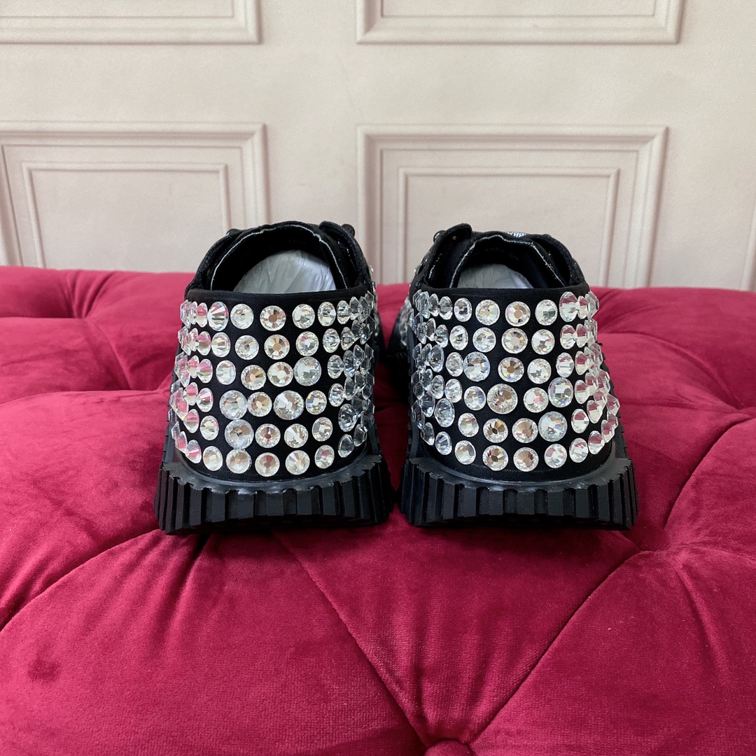 Dolce & Gabbana Mixed-Material NS1 Sneakers - DopestKickz